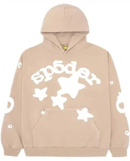1:1 SP1DER Beluga Hoodie Sand