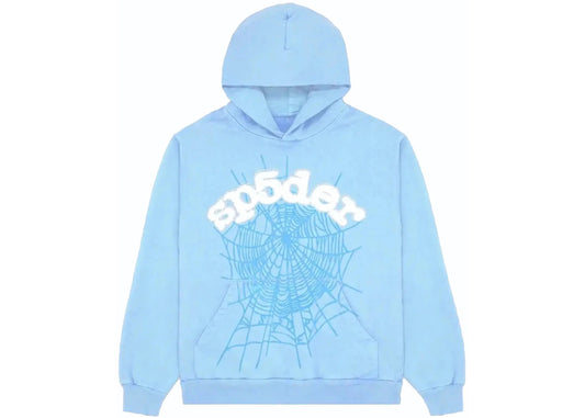1:1 SP1DER Hoodie Sky Blue